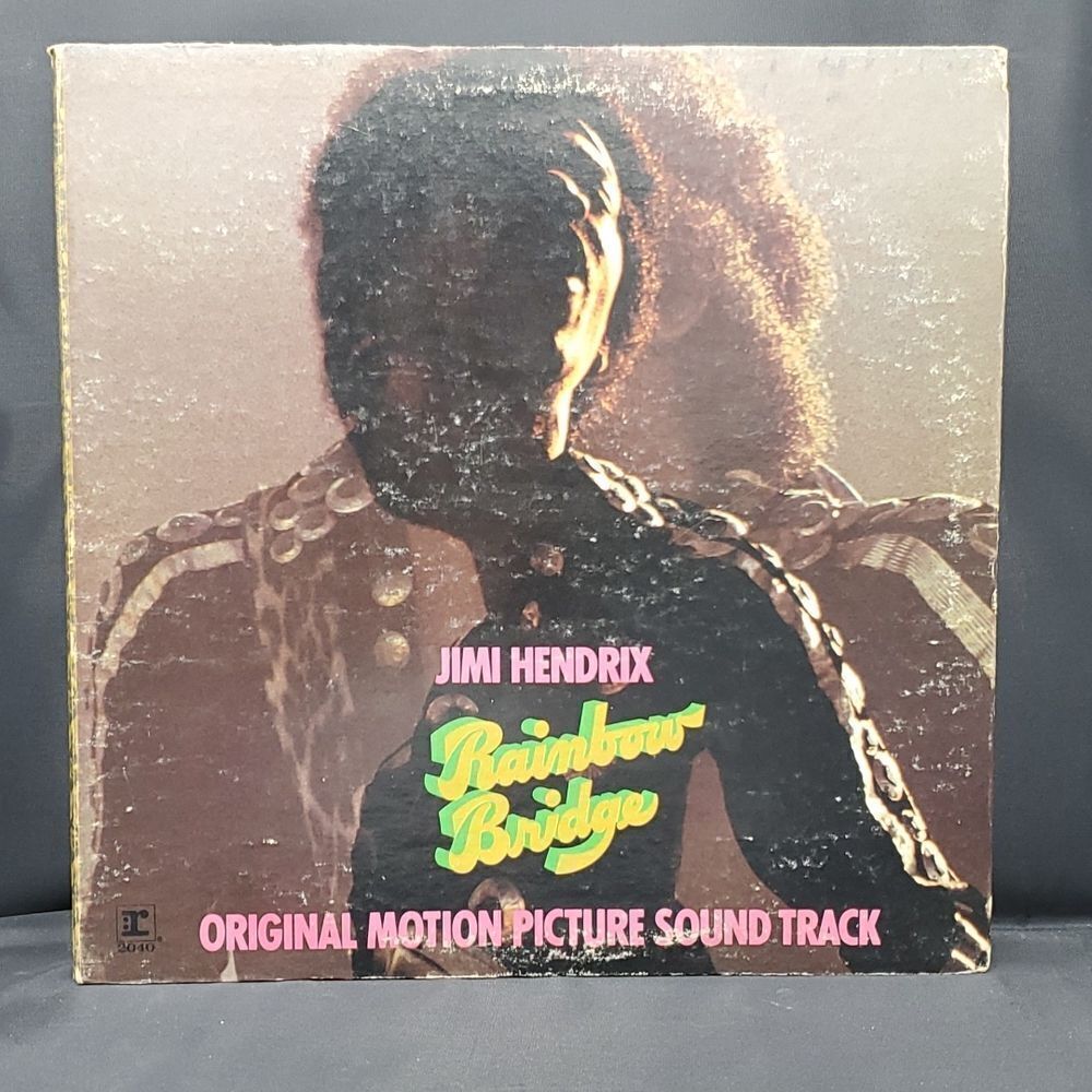 1971 Jimi Hendrix Rainbow Bridge LP Record Album Vinyl